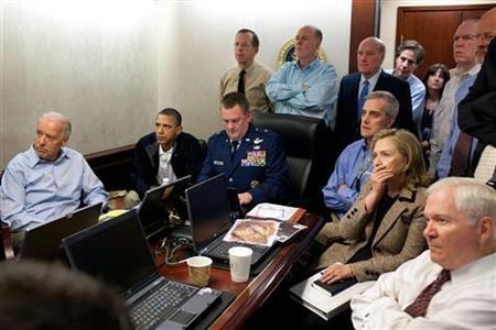 Room During in Laden Raid. Room during the bin Laden